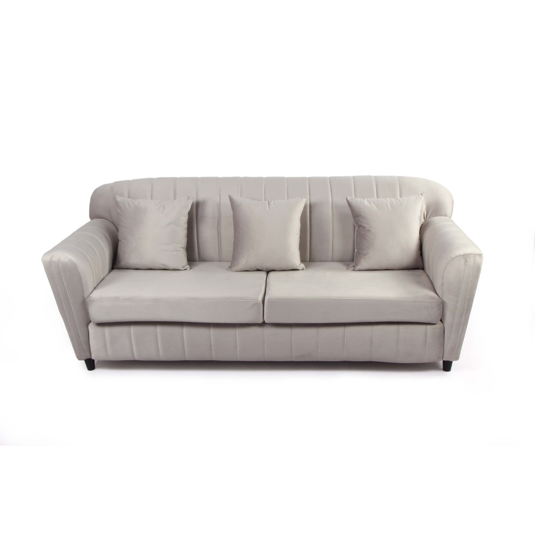 Primrose Augusta 3 Seater Sofa Set - Grey